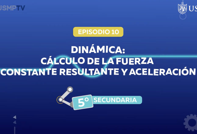 Dinámica: Cálculo de fuerza constante resultante y aceleración