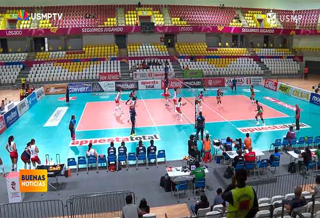 EL EQUIPO DE VOLEY DE LA USMP LIDERA LA LIGA NACIONAL