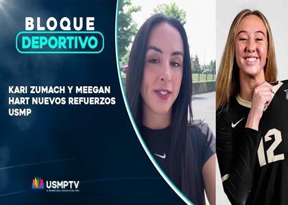 KARI ZUMACH Y MEEGAN HART, NUEVOS REFUERZOS PARA LA USMP