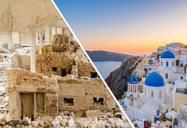 Akrotiri: la cápsula del tiempo del antiguo Egeo 